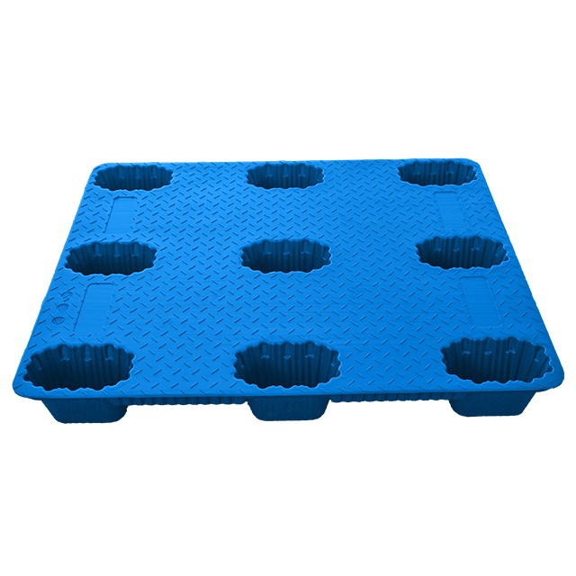 軒盛塑業(yè)1210九腳吹塑托盤(pán)10kg