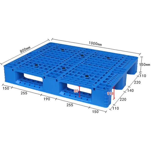 1008網(wǎng)格川字塑料托盤(pán)叉車(chē)板