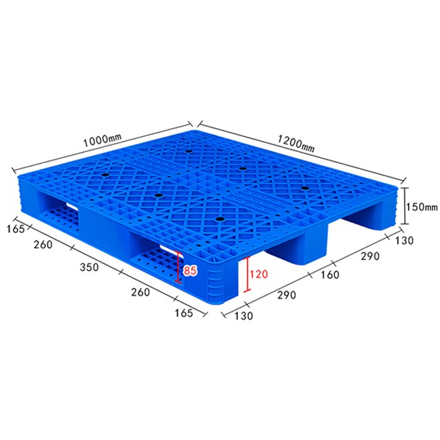 1210-2網(wǎng)格川字-3塑料托盤(pán)叉車(chē)板