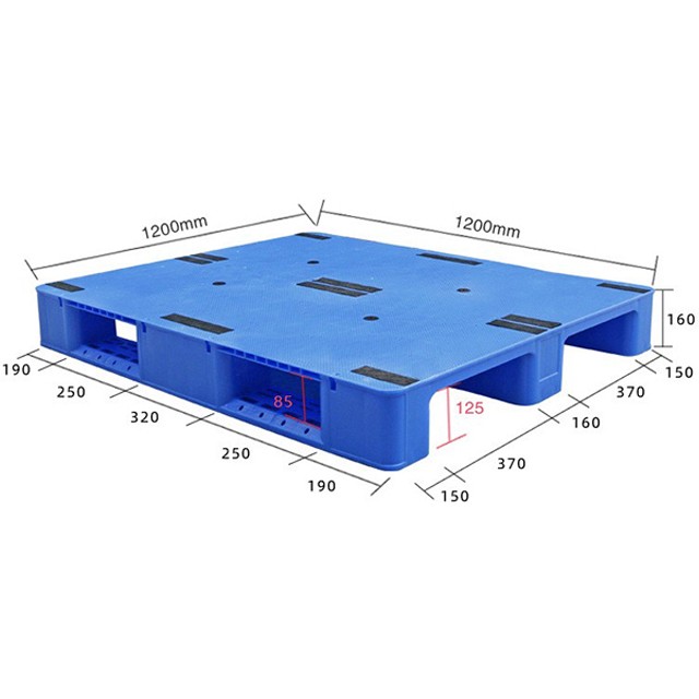 1212平板川字塑料托盤(pán)