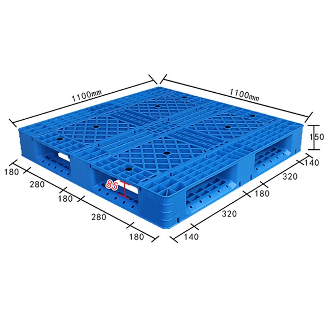 1111網(wǎng)格田字塑料托盤(pán)叉車(chē)板-3