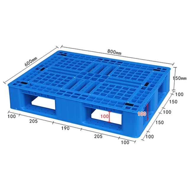 8060網(wǎng)格田字塑料托盤(pán)