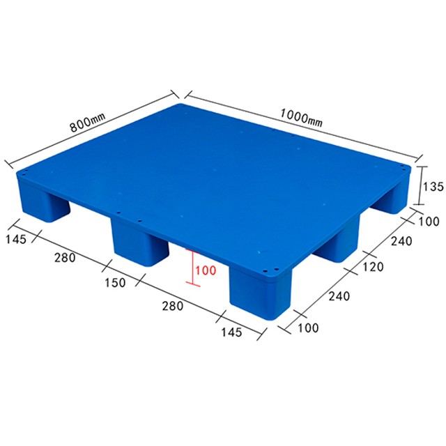 1008平板九腳塑料托盤(pán)