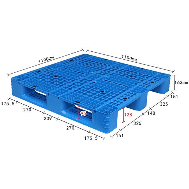 1111網(wǎng)格川字塑料托盤(pán)（16.3）
