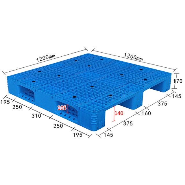 1212網(wǎng)格川字塑料托盤(pán)卡板17cm
